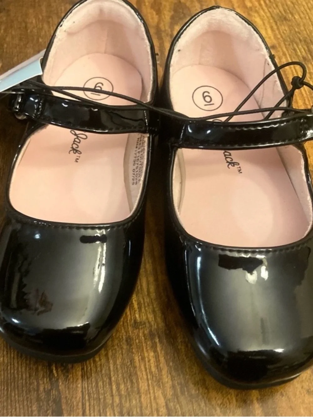Toddler Marie Mary Jane Dress Shoes - Cat & Jack™ Black Size 6T New